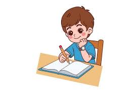 does his homework